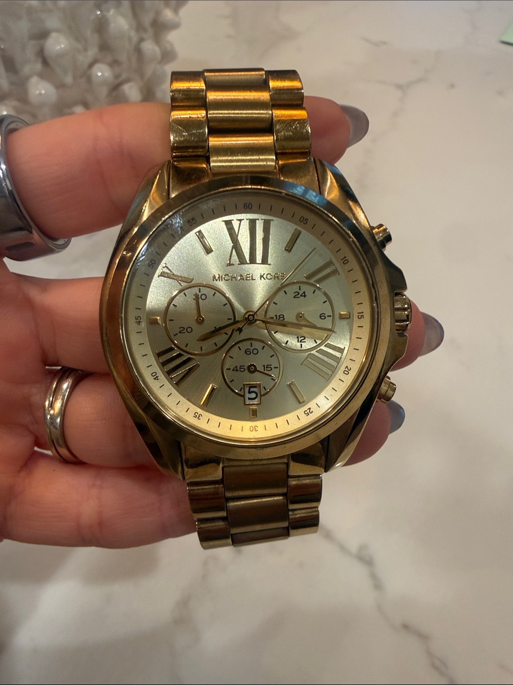 Michael Kors Gold-Tone Bradford Watch